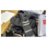 VBSD Adjustable Weighted Vest for Women Men 4-10lb/11-20lb/20-32lb Vest with 6 Ironsand Weights Body Weight Vest with Reflective Strip for Running Walking Strength Training Workouts - Retail: $0