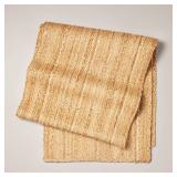 20\"x90\" Natural Jute Braided Table Runner - Hearth & Handâ¢ with Magnolia - Retail: $25
