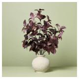 26\" Black Plum Leaf Artificial Fall Arrangement - Hearth & Handâ¢ with Magnolia - Retail: $50