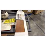 24\" Floating Dark Wood Shelf Walnut Brown - Thresholdâ¢: Wall-Mounted, Open Shelving - Retail: $40