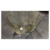 Metal Basket Gold - Thresholdâ¢ - Retail: $35
