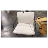 Modern Metal Frame Accent Chair - Retail: $150