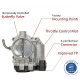 Throttle Body compatible for 2.5L Jetta VW Volkswagen Beetle Golf Passat Rabbit  0025