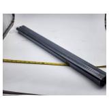 6 Pack 3/4 30" Pre-Cut Black Metal Pipe, Fits Standard 3/4 Black Threaded Pipe 28112