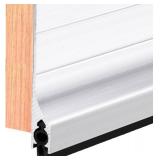 Door Metal Draft Stopper 28 inches Aluminum Mouse Blocker with Rubber Sweep Seal 241162