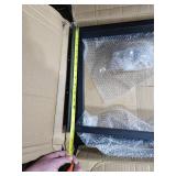 Metal Table Legs Square Tube Table Legs, Heavy Duty Set of 2 -28\"-4X2mm, U-Shape 300540