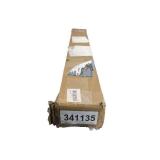 42\" Cable Railing Corner Post (Post 41\"x2\"x2\"), 90 Drilled Fixed Top Mount 341135