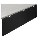 60\" VIVO Black Under Desk Privacy & Cable Management Sleeve Panel 60\" Kit 341163