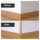 Aluminum Corner Guards, Peel and Stick Gold, 4ft x 0.8in (2pcs) 430529