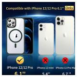 CASEQUUE Magnetic Case for iPhone 12 Pro Max Case Military Drop Protection 16-13489