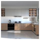 Homdiy 20 Pack Matte Gold Cabinet Pulls 7-1/2 inch Hole Center Brushed Brass 6-51746&51683