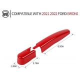 Rear Window Windshield Wiper Arm Blade Cover Trim Fit for2021-2024 Ford Bronco  2-400552