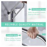 Foldable Grab Bar Handle Safety Support Hand Rails, Bathroom Handrail Heavy Duty BAG-10098