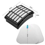 Colorfullife HEPA & Foam Filter Kit For Shark Navigator Lift Away NV350 13-3281