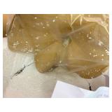 Modern Simple Lotus Leaf Flower Ceiling Lamp Screw G9 Iron Walnut Grain 290833