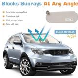 FULL SET Sun Visor Without Light for Chevrolet Express GMC more 330407