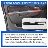 80994 Front Door Armrest Repair Kit Driver Side with Release Handle Chevy 400545
