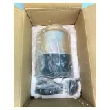 Pendant Light with Remote Glass Shade E26 Bulb 2700K Warm Light 3W Power 460561