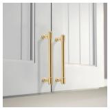 khtumeware 10 Pack 8 Inch(203mm) Champagne Bronze Kitchen Cabinet Handles 11-51510