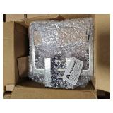 2 Pack Square Door Lever Privacy Door Lock Handleset, Keyless Lockset Door Knobs 32599