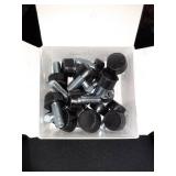 8-17220 EZALOR M8 Thread Adjustable Furniture Levelers Screw in Threaded 15 Pcs