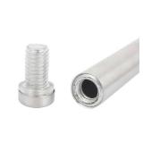 7 Stainless Steel Wall Mount Glass Standoff Holder Screw Nails 11-51548