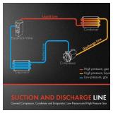 A-Premium A/C Suction And Discharge Line Hose Assembly Compatible With Chevrolet 450289