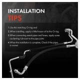 A-Premium A/C Suction And Discharge Line Hose Assembly Compatible With Chevrolet 450289