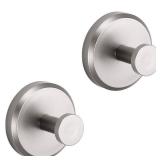Suction Cup Hooks for Shower, Bathroom Glass , Mirror, Tile up to 15lbs 2pck 	 8-240724