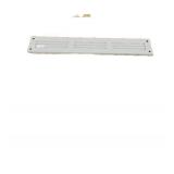 White Air Vent Cover 12\" x 2\" Inch (Outer Dimensions) - Steel Return 24-340868