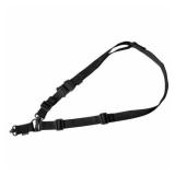 Rifle Sling Tactical 2 Point Elastic Gun Sling Quick-Adjust With Metal Buckle NEW GREEN