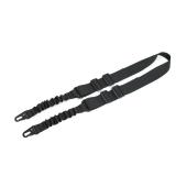 Rifle Sling Tactical 2 Point Elastic Gun Sling Quick-Adjust With Metal Buckle NEW GREEN