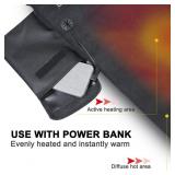 NEW Heated Seat Cushion with 3 Mode Adjustable Heat. Stadium, fishing, camping.