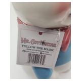 Illuminated Mr. Cottontail Ceramic Bunny Figurine - Retail: $25