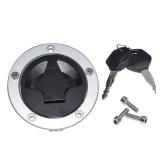 Aluminum Motorcycle Gas Cap Tank Cover Lock For Kawasaki Ninja Z800 more  24-26267