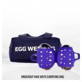 3lb Egg Weights - Purple Dumbbell Hand Weights With Bag - Retail: $48