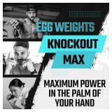 3lb Egg Weights - Purple Dumbbell Hand Weights With Bag - Retail: $48