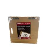 US Art Supply 18 x18 Artist Field Sketch Tote Board Drawing Heavy-Duty Clip 430400