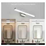 3 Color LED Bathroom Light 23.63 Inch Light Fixture Modern Vanity Light 441038