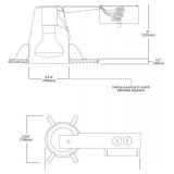 4\" Housing Non-IC, Air-Tite Shallow Ceiling Remodel 120V Line 240907-240936