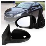 Left Driver Side Mirror Fits 2011-2015 Chevy Cruze Sedan/Hatchback 15690