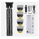 Men Hair Clippers Trimmer Shaver Clipper Cutting Beard Cordless Barber T-Blade GOLD