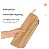 NEW Portable Chair Foldable Ultra-Light Compact With Bag Zippered Bag GREEN