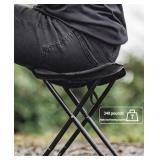 NEW Portable Chair Foldable Ultra-Light Compact With Bag Zippered Bag GREEN