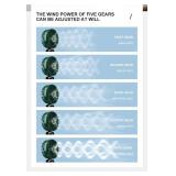 USB Rechargeable Small Pocket Handheld Long Lasting Desk Fan and phone charger