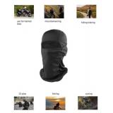 Balaclava Tactical Hunting Mask Hood Warm Fleece Lined Waterproof Ski Mask DARK GREEN CAMO