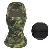 Balaclava Tactical Hunting Mask Hood Warm Fleece Lined Waterproof Ski Mask NEW GREEN CAMO