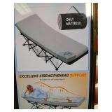 Cumulative Camping Cot Mattress 2in Memory Foam Sleeping Bag 75 x 30in