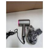 Slopehill Professional Ionic Hair Dryer, Powerful 1800W Fast Drying Low Noise Blow Dryer with 2 Concentrator Nozzle 1 Diffuser Attachments for Home Salon Travel