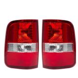 RANSOTO Tail Light Compatible with 2004 2005 2006 2007 2008 Ford F150 F-150 Rear Brake Taillight Drive & Passenger Side Lamp
